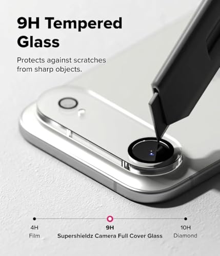 Image of Supershieldz X Koala Bear NeoGuard Camera Lens Protector Tempered Glass For iPhone 17 Air with Installation Kit | Edge to Edge Coverage | Transparent | Pack of 2