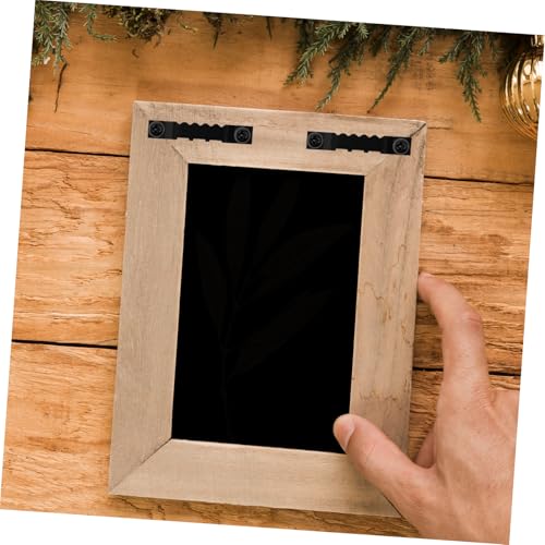 Image of Operitacx 100pcs Metal Frame Hangers Kit Picture Framing Supplies Screw Backing Clips for Wall Art Home Office
