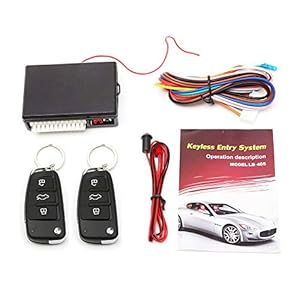 Universal Car Vehicle Security Car Door Lock Keyless Entry System Remote Central Control Box Kit