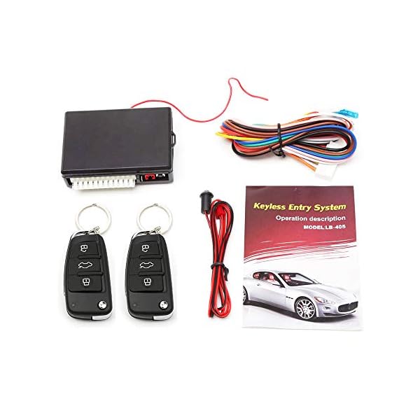 Universal Car Vehicle Security Car Door Lock Keyless Entry System Remote Central Control Box Kit