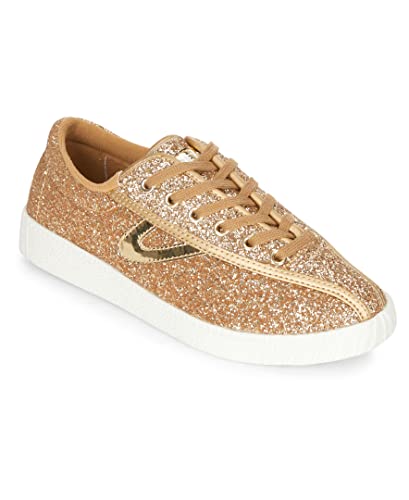 TRETORN Women's Nylite Sparkle Glitter Canvas Sneakers2