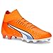 PUMA Mens Ultra Pro Firm Soccer Cleats Cleated, Firm Ground, Turf - Orange - Size 8.5 M