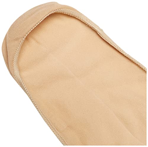 HUE Women's Low Cut Shade Match Liner Sock With Heel Gel Tab2