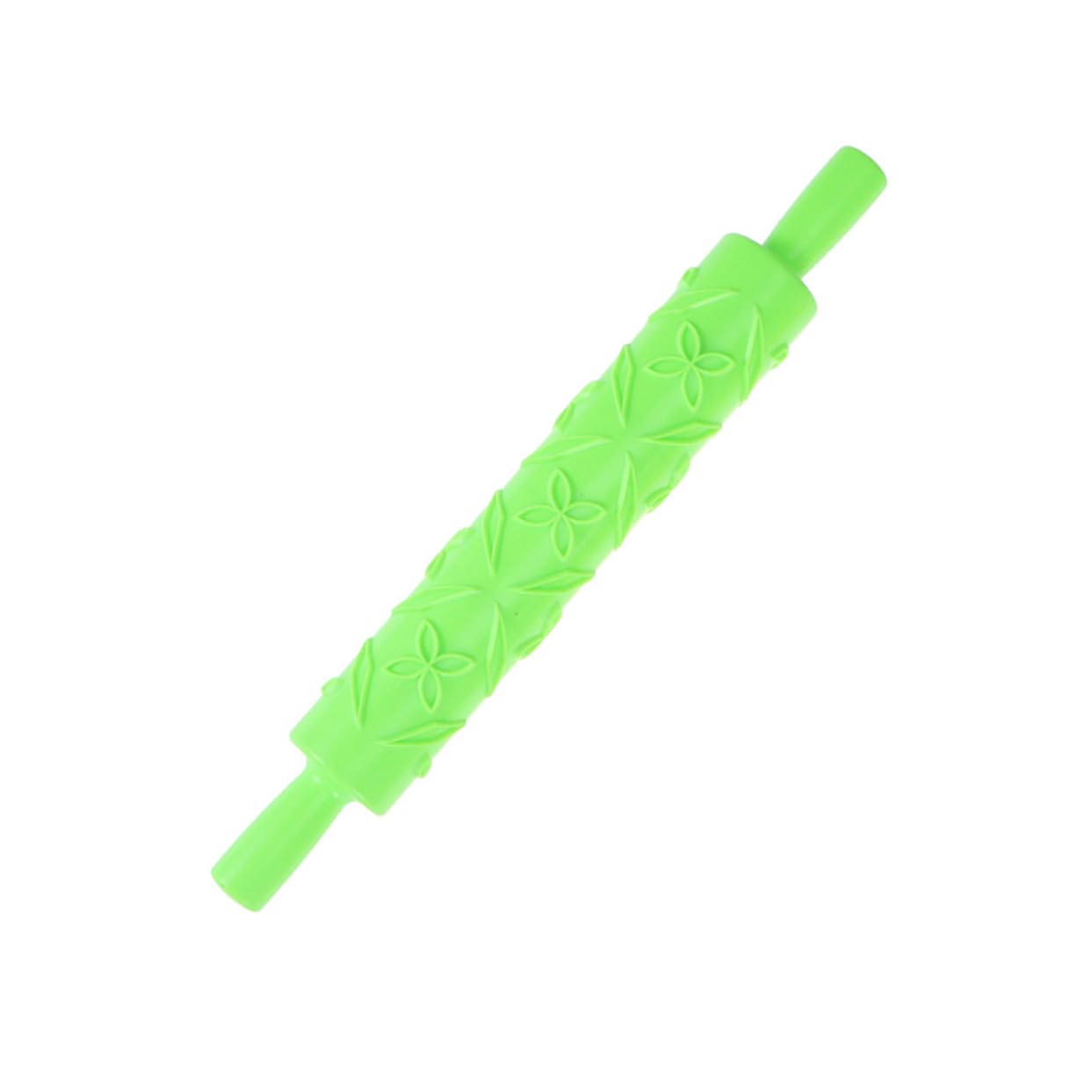 Veemoon Moule en Relief 8pcs en Plastique Rouleau à Pâtisserie Multifonctionnel Facile à Tenir Cuisine DIY Décoration de Gâteaux Plusieurs Styles