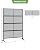 Hipicute 72" H×47" W Freestanding Metal Privacy Screen for Outdoor Patio - Heavy-Duty Rust-Resistant Decorative Fence Panel | Weatherproof Design | Patio Privacy Screen