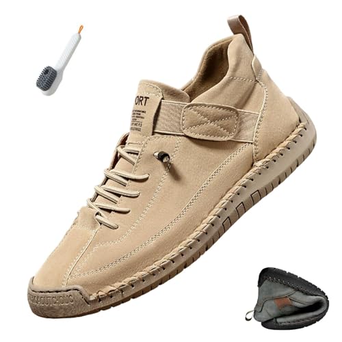 YCYATS Sneakers Damen, Komfortable & Schmerzfreie Orthopädische Sneakers, Leichte Atmungsaktive Komfort (Aprikose, Erwachsene, 40, Numerisch, EU Schuhgrößensystem, M)