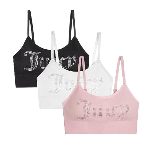 Image of Juicy Couture Women's Multipack Seamless Comfort Lounge Wirefree Bralettes
