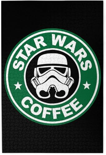 Asamike パズル かわいい アニメ スターウォーズ ジグソーパズル 木製パズル 1000ピース パズル装飾画 じぐそーぱずる じぐそーパズル 装飾画 壁掛け壁画 ウォールアート インテリア 部屋の飾 収納ケース付き レジャーゲーム Puzzle プレ