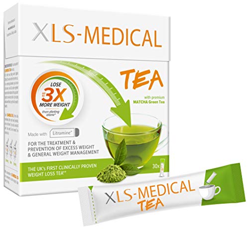XLS-Medische Thee - Verminder de calorie-inname van voedingsvetten, 30 zakjes, 10 dagen behandeling