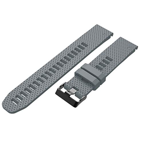 Ersatz-Armband f&uuml;r Garmin Fenix 5S, mit Schnellverschluss, aus Silikon, Sport-Stil