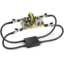 Helping Hands Soldering Third Hand Tool with Aluminium Base, 4 Flexible Metal Arms and Alligator Clips, Soldering Tool for Electronics Repairing Jewelry Assembly Modeling DIY Hobby