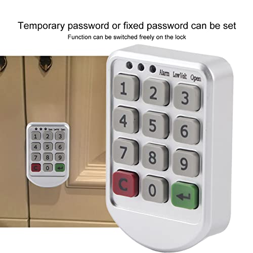 QANYEGN Digital Electronic Intelligent Password Keypad Lock, Keypad Number Cabinet Door Code Lock - Image 3