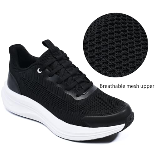 Image of Running Shoes for Men Slip On Sneakers Walking Shoes Tennis Workout Breathable Non Slip Arch Support Sneakers
