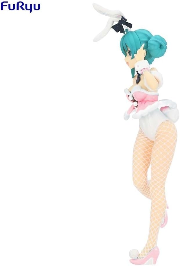 Furyu - BiCute Bunnies - Hatsune Miku White Rabbit Figure (Baby Pink Version)