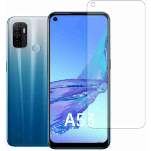Image of Embed HD-Clear Screen Guard for OPPO A53 - Harder or Durable Plastic & More Impact-Resistant Than Glass, with Free Installation Kit