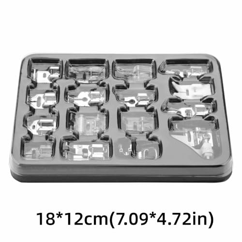 Set de 16 Piezas de Pies Para Máquinas de Coser miniatura 2