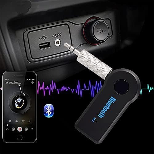 Image of Techking 15 Years Warranty Bluetooth 5.0 Car Audio Receiver | Wireless AUX Dongle with Mic for Calls | USB Powered, Sound, Plug-and-Play Music Receiver for Any Stereo