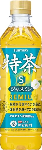 [トクホ]サントリー 伊右衛門 特茶 ジャスミン お茶 500ml×24本 - 特茶 - 商品画像