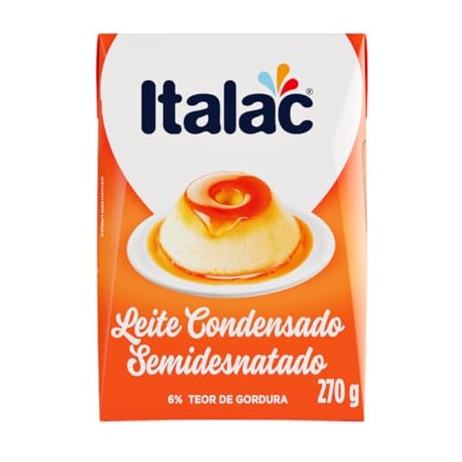 LEITE CONDENSADO SEMI-DESNATADO 270G