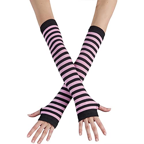 Mesyo Goth Guanti senza dita Lungo Braccio Caldo