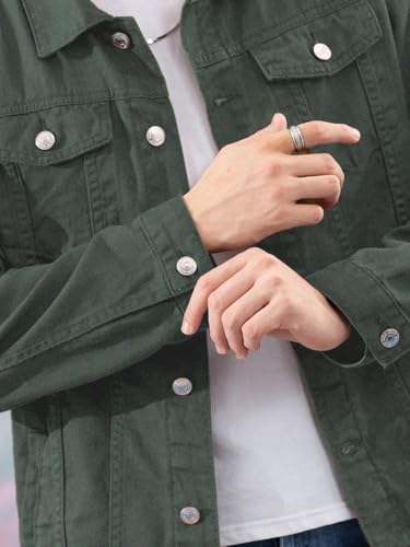 Image of TOPLOT Men's Jacket | Stylish Outerwear Design | Premium Quality | Regular Fit Structure | Comfortable Wear | Trendy Look Styling | Functional Layering | Perfect for Casual & Outdoor Wear (5266)