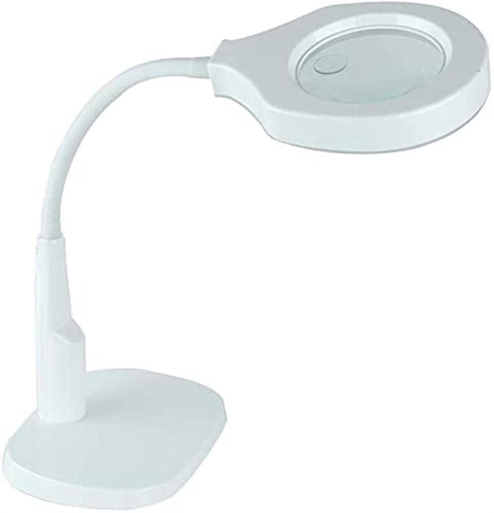 Lampa Powiększająca Biurko Z Podstawą Lampy Led Klips Pomocniczy Dwa W Jednym Biurko Oświetlenie Robocze Lupa Do Czytania