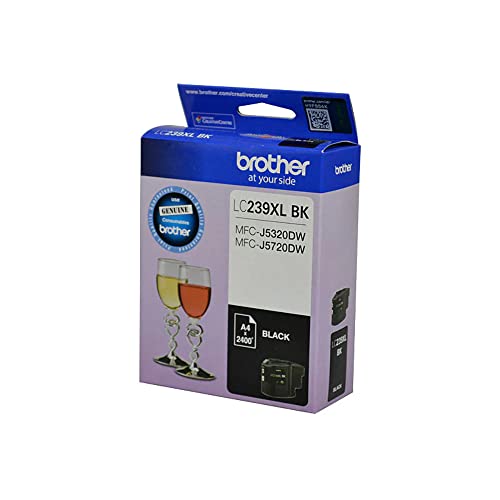 Brother LC239XLBK cartouche d'encre noire pour imprimer 3000 pages de rapports