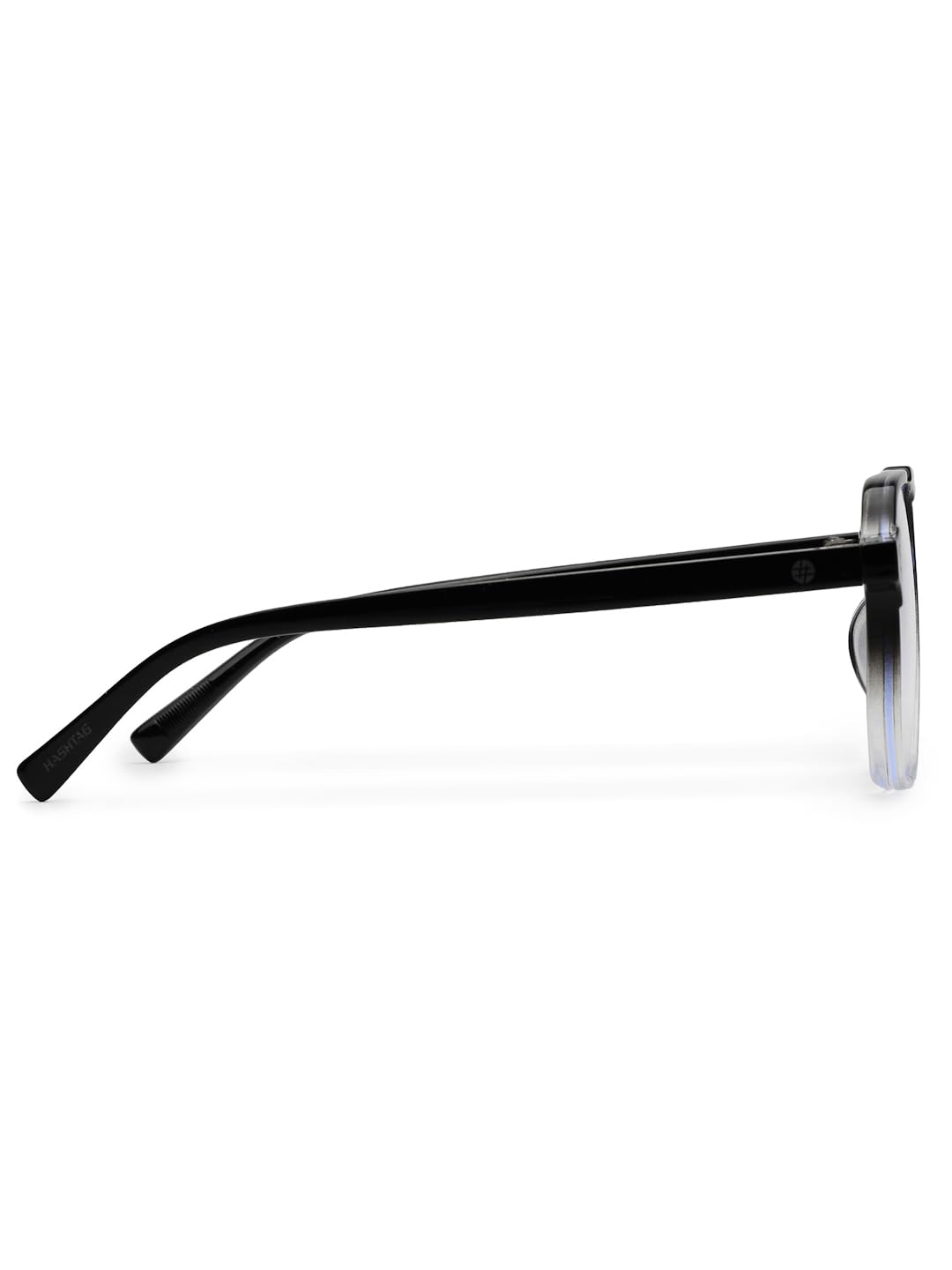 HASHTAG EYEWEAR Blue Light Blocking Glasses Square Eyeglasses for Eye Protection | Sunglasses For Men & Women | Eyeglasses For Anti-blue & Anti eyestrain | Small (Gradient Black, Small) 2