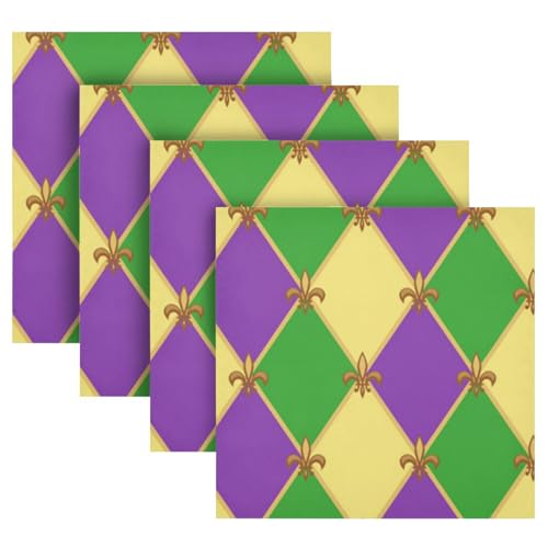 Servilletas de Tela Cuadradas 50.5x50.5 cm Pack x6 miniatura 5
