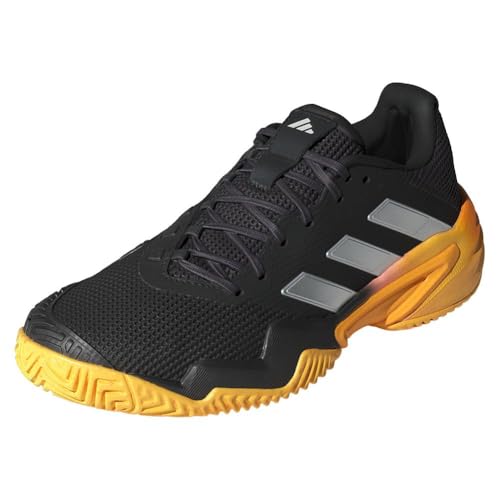 Adidas Men's Barricade 13 Tennis, Aurora Black/Zero Metallic/Spark, 10.5