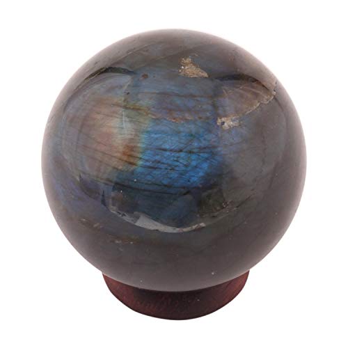 LG Labradorite Sphere 2.5 to 3 INCH Size (64-75mm) Crystal Orb Ball Healing Stone