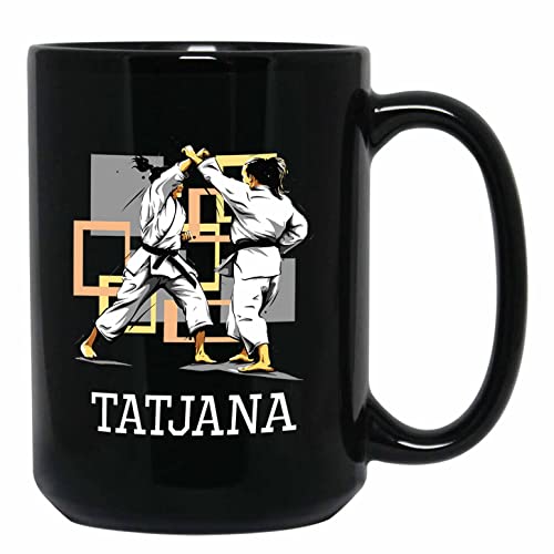 Personalized Name Karate Coffee Mug