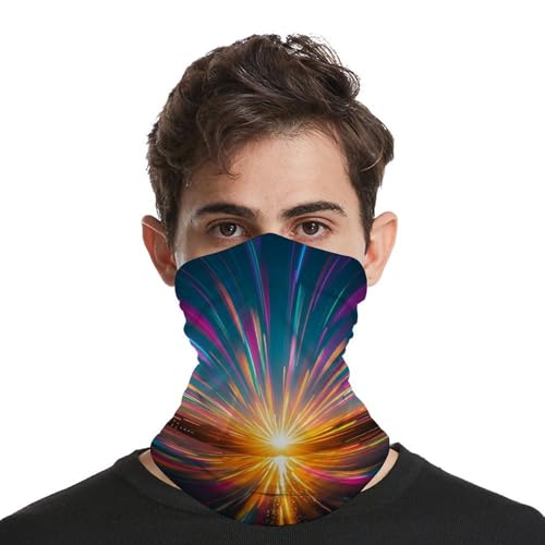 Balaclava Neck Gaiter Shining Brilliance para Hombre y Mujer, Mascarilla facial con protección solar, enfriamiento y respirable, bufanda multifuncional para esquí y senderismo miniatura 4