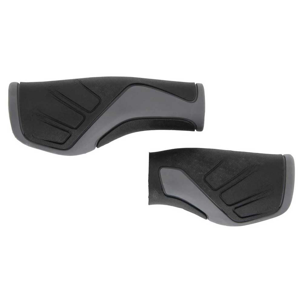 Herrmans Lenkergriffe Oxy 120/90 mm Schwarz/Grau