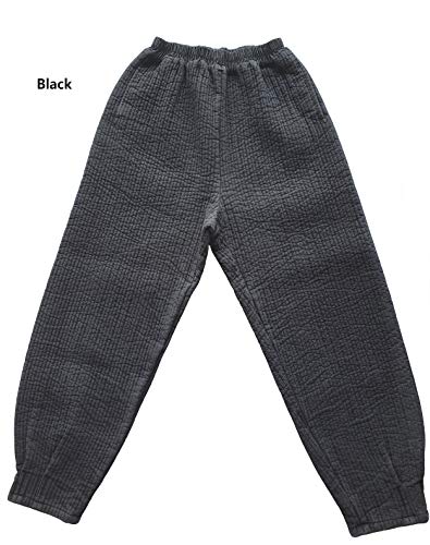 Altair 100% Cotton Fleece-Lined Meditation Pants – Warm Winter Temple Wear or Casual Zen Clothing for Men and Women2