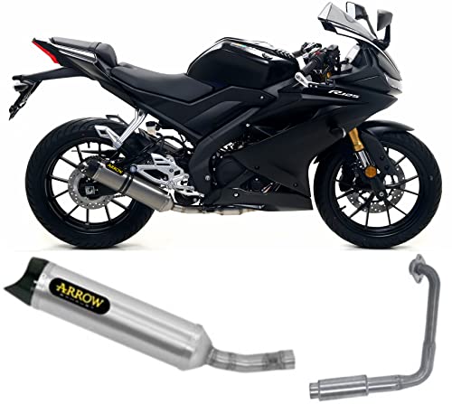 Escape homologado Arrow Yamaha YZF R-125 para solucionar la falta de potencia