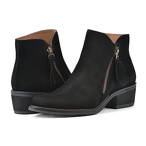 WHITE MOUNTAIN Women's Shoes Altos Block Heel Bootie2