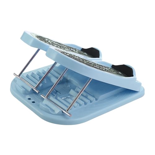 Patifirst Estirador de Pantorrillas | Máquina Ejercitadora De Pies con Pedales - Entrenador de Step Plegable 2 en 1 con Placa de Tensión