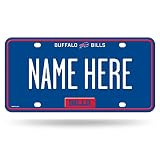 NFL Rico Industries Buffalo Bills Personalized Metal Auto Tag 12" x 6" - Great for Truck/Car/SUV