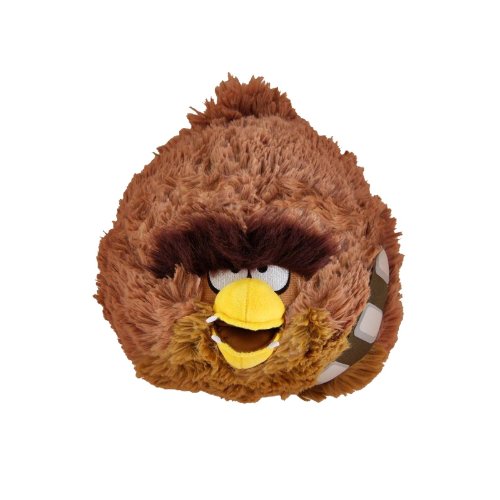Preisvergleich Produktbild Elbenwald Angry Birds Star Wars - Chewbacca 12 cm Plüschfigur