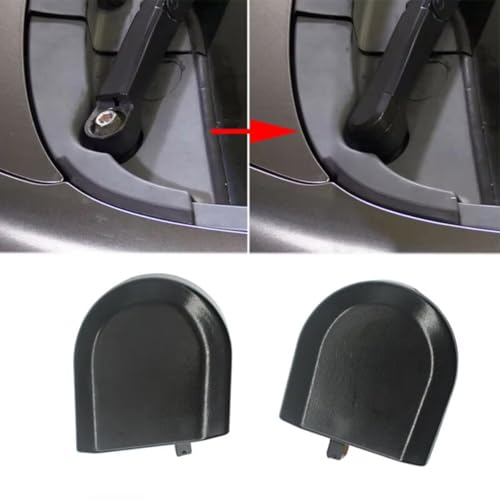 Brazo limpiaparabrisas perno de cubierta de tuerca resistente ajuste OEM Civic 2 Uds 5