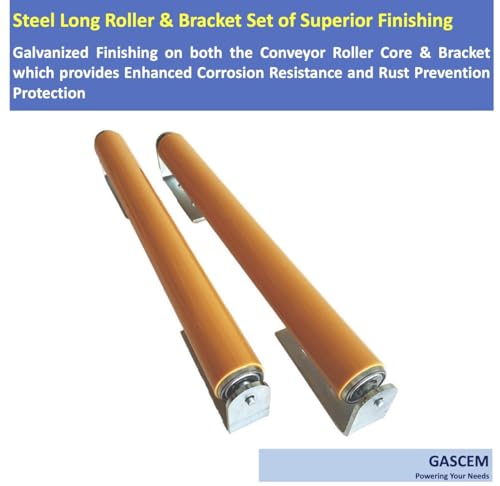 image for Gascem Polyurethane Coated Long Roller With Bracket Set | 16