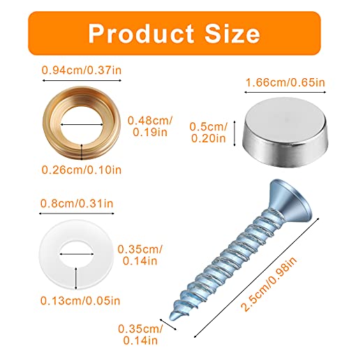 Listado y reviews de Tornillos decorativos favoritos de las personas. 2 Imagen adicional