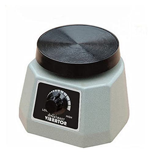 Vibromasseur à plâtre dentaire 4 pouces oscillateur de gypse rond à intensité variable