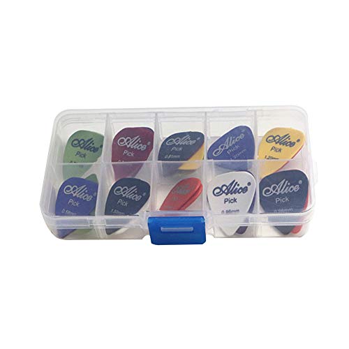 Lot de 100 médiators pour guitare acoustique/électrique/basse, 6 épaisseurs - Les Beatles, Paul McCartney, John Lennon, RIngo Starr, George Harrison Lot de 100 médiators pour guitare acoustique/électrique/basse, 6 épaisseurs