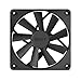Nzxt F120Q Ventilateur Quiet Airflow - RF-Q12SF-B1 - Augmente Le Volume d'air - Fonctionnement Silencieux - Meilleure durabilité - Ventilateur de 120 mm - Noir
