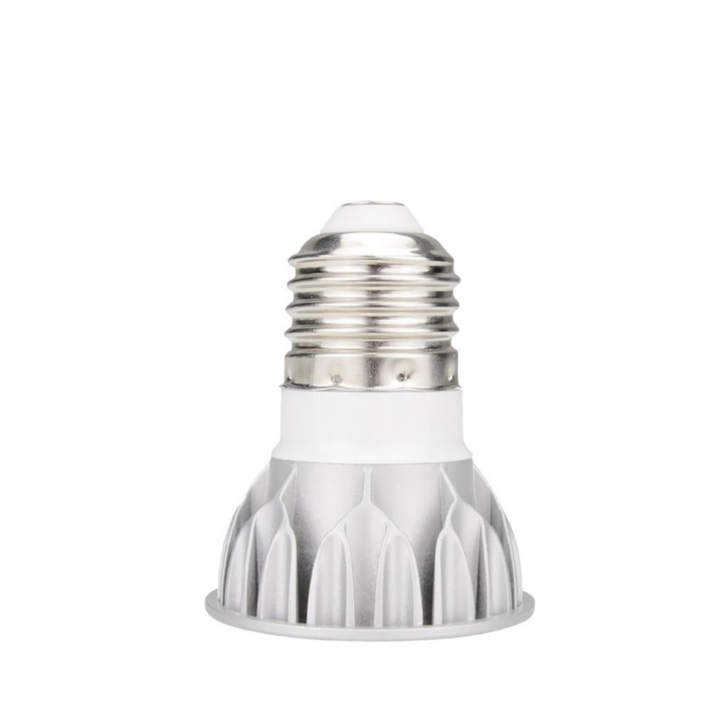 YSJX Lighting, Confezione da 10, Lampadine Faretto LED COB AC220V GU10/E27/GU5.3 5W Dimmerabile Angolo del Fascio di 45 Gradi Lampada Decorativa for Ufficio Domestico(Warm White,E27 220V)