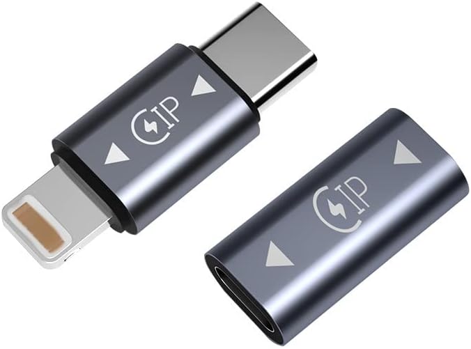 TypCStecker auf LightningSteckerAdapter, 2erPack LightningOTG