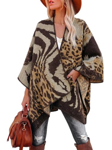 Image of Breezy Lane Shawl Wraps for Women Ponchos Ruana Wraps Cardigan