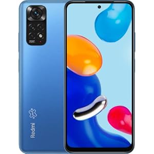 Xiaomi Redmi Note 11 – Smartphone 4+128GB, Display AMOLED FHD+ 6.43” 90Hz, Snapdragon 680, quadrupla fotocamera 50MP, 5000mAh, Twilight Blue